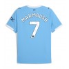 Muški Nogometni Dres Manchester City Omar Marmoush #7 Domaci 2025-26 Kratak Rukav Muški Nogometni Dres Manchester City Omar Marmoush #7 Domaci 2025-26 Kratak Rukav